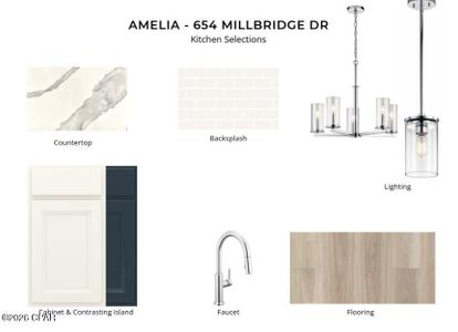 New construction Single-Family house 654 Millbridge Dr, Panama City Beach, FL 32413 plan Amelia - image