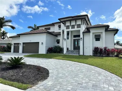 New construction Single-Family house 654 Bamboo Ct, Marco Island, FL 34145 - image