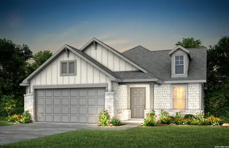 New construction Single-Family house 2985 White Sage Vw, New Braunfels, TX 78130 - image