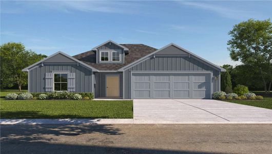 New construction Single-Family house 221 Day Wls, Jarrell, TX 76537 - photo 0