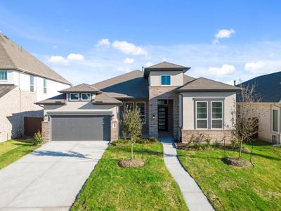 New construction Single-Family house 12223 Warbler Dr, Mont Belvieu, TX 77523 - image