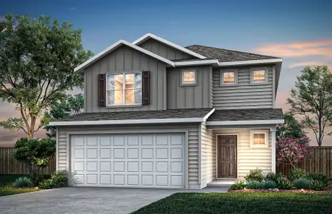 New construction Single-Family house 3006 Sweetroot, New Braunfels, TX 78130 plan Monroe - image