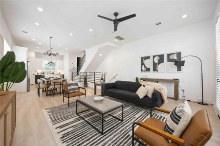 New construction Single-Family house 7811 Amelia Rd, Unit B, Houston, TX 77055 - image 9