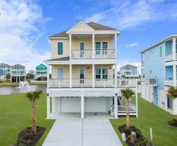 New construction Single-Family house 4011 Estuary Ct, Galveston, TX 77554 - image
