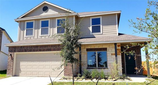 New construction Single-Family house 21507 Rustic River Ranch Avenue, Waller, TX 77484 - photo 0