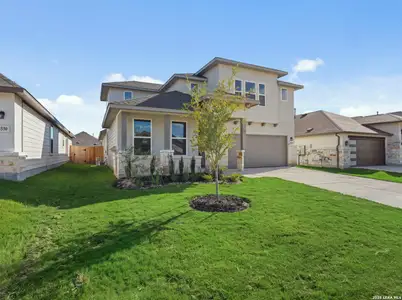 New construction Single-Family house 13534 Valjean Ave, San Antonio, TX 78253 plan Aransas - image