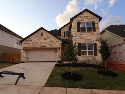New construction Single-Family house 4013 Waxahachie Rd, Leander, TX 78641 plan Balcones II - Signature II Series - image