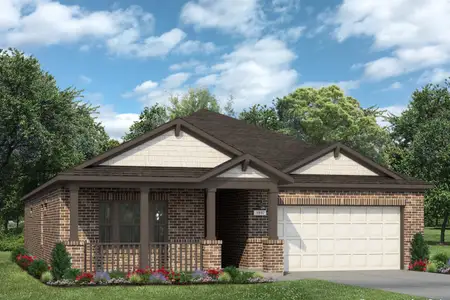 New construction Single-Family house 21539 Holbrook Dr, New Caney, TX 77357 plan Harrington Trails 1937 - image