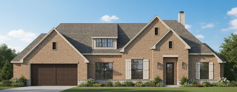 New construction Single-Family house 129 Red Fox Trl, Godley, TX 76044 plan The Killeen - image