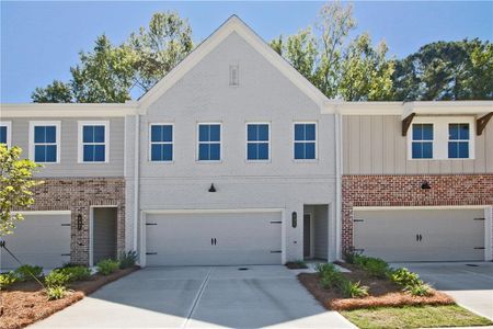 New construction Townhouse house 695 Sunstone Ln, Lawrenceville, GA 30043 - image