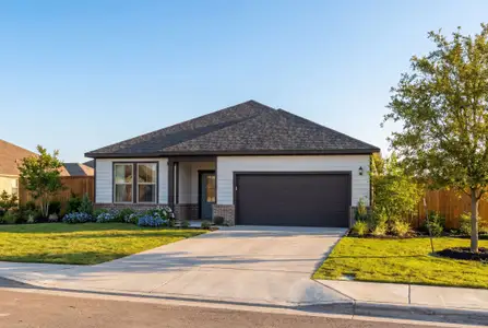 New construction Single-Family house 16412 Maple Pear, Elmendorf, TX 78112 plan The Glenwood D - image