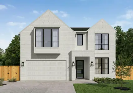 New construction Single-Family house 1553 Lamonte Ln, Houston, TX 77018 The Emerson- photo 0