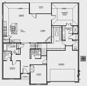 New construction Single-Family house 724 Metallic Tree Ln, Van Alstyne, TX 75495 plan Kensington - image 4
