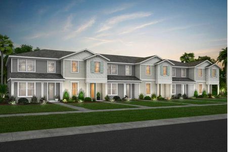 New construction Townhouse house 10765 Pahokee Beach Pl, Orlando, FL 32827 null- photo 0