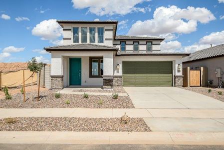 New construction Single-Family house 1308 W Macaw Ct, Queen Creek, AZ 85140 Sapphire- photo 0