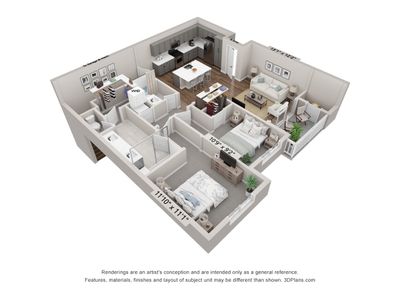 New construction Condo house 6153 N Ceylon St, Unit 102, Denver, CO 80249 plan Addisyn III - image