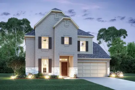 New construction Single-Family house 6915 Allens Lndg, Needville, TX 77461 plan Leo - image