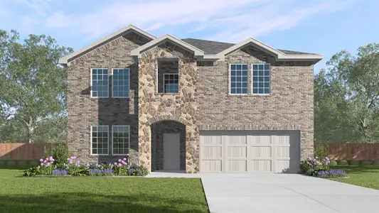 New construction Single-Family house 4308 Placer Mine Rd, Aubrey, TX 76227 H204 Medbourne- photo 0 0