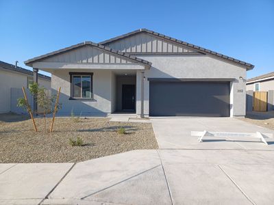 New construction Single-Family house 24082 W Pecan Rd, Buckeye, AZ 85326 Marigold Homeplan- photo 0