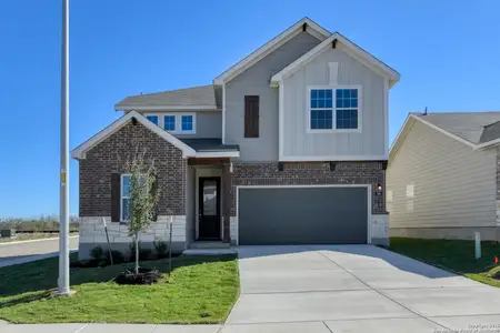 New construction Single-Family house 190 Peeps Ct, Adkins, TX 78101 plan Wyatt - image