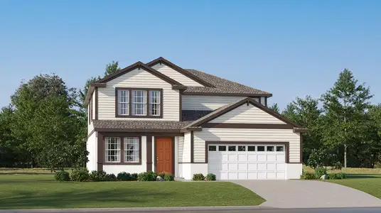 New construction Single-Family house 9941 Eaglecreek Lp, Land O' Lakes, FL 34638 plan Sedona - image