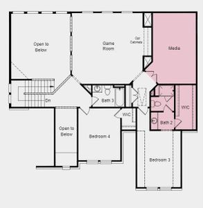 Structural options added include: Additional bedroom with bath, study, soaking tub in owner's suite and media room.