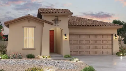 New construction Single-Family house 1332 S 215Th Ln, Buckeye, AZ 85326 plan Clover - image