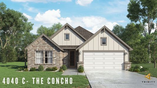 New construction Single-Family house 200 Sarra Ln, Poolville, TX 76487 plan The Concho - image 12