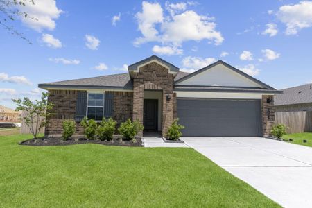 New construction Single-Family house 1514 Shimmering Ocean Wy, Iowa Colony, TX 77583 plan Cali - image