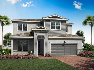 New construction Single-Family house 14214 Sw Artesia Dr, Port St. Lucie, FL 34987 plan Wynn - image