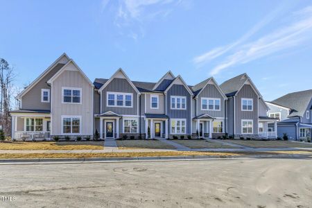 New construction Townhouse house 3181 Mission Olive Pl, New Hill, NC 27562 null- photo 7 7