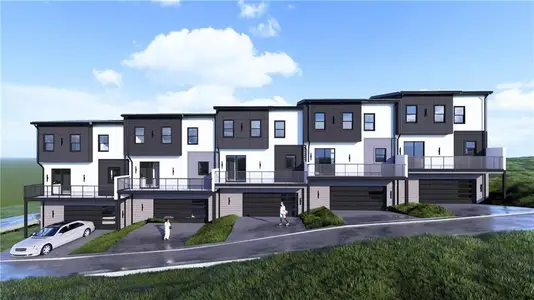 New construction Townhouse house 3299 Hall Cir Nw, Unit 1, Duluth, GA 30096 - image