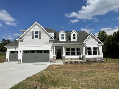 New construction Single-Family house 91 Parrish Landing Way, Angier, NC 27501 - photo 0