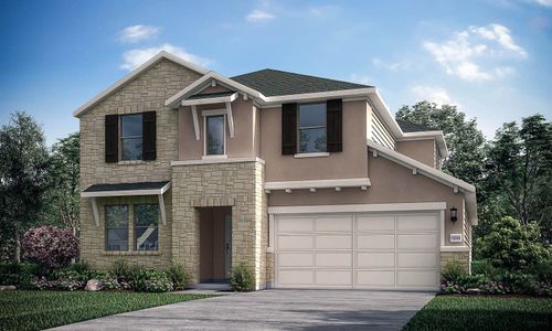 New construction Single-Family house 15313 Ollie Briar Street, Pflugerville, TX 78660 Sabine- photo 0