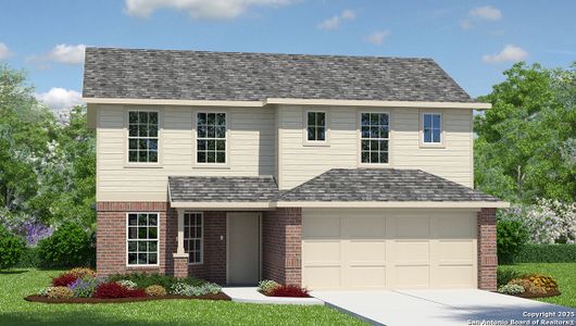 New construction Single-Family house 22835 Tee Shot, San Antonio, TX 78261 plan The Walsh - image