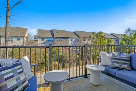 New construction Condo house 620 Hedrick Ridge Rd, Unit 102, Cary, NC 27519 plan Tessa - image