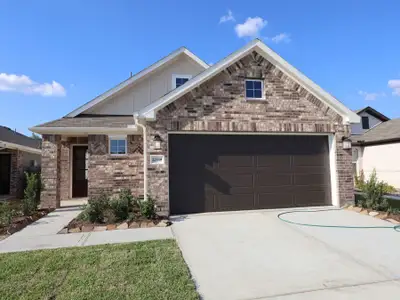 New construction Single-Family house 22539 Serviceberry Br, New Caney, TX 77357 plan Aster - image