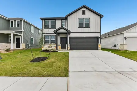 New construction Single-Family house 13407 Derby Ride Dr, Buda, TX 78610 plan Paige - image