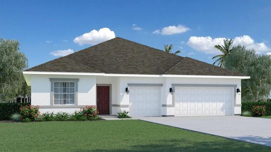 New construction Single-Family house 3457 Sw Ellis St, Port St. Lucie, FL 34953 - image