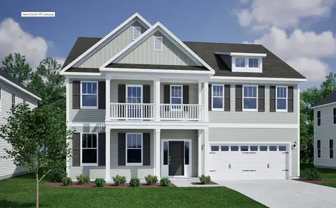 New construction Single-Family house 414 Rising Stream Wy, Chapin, SC 29036 plan Yates II - image