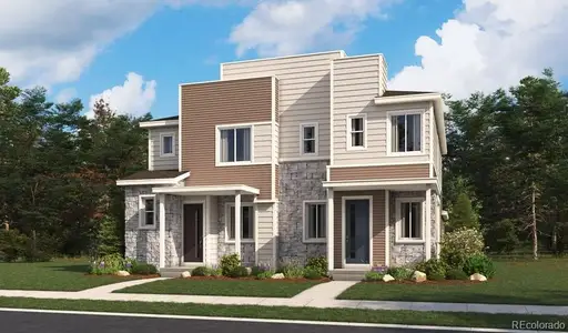New construction Duplex house 17165 E Alameda Pkwy, Aurora, CO 80017 - image