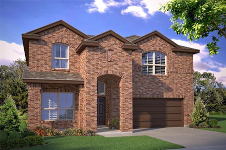 New construction Single-Family house 1914 Legacy Drive, Cleburne, TX 76033 REDROCK- photo 0