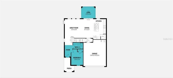 Redwood Floorplan - First Floor