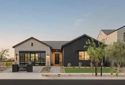 New construction Single-Family house 77 W Bonanza Trl, Apache Junction, AZ 85120 plan 5035 Elevation V - image