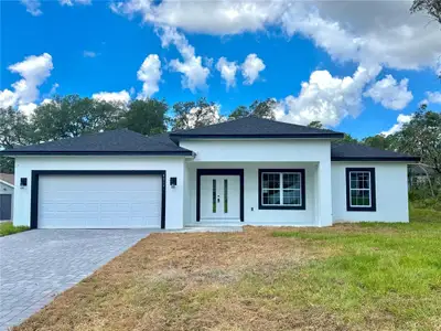 New construction Single-Family house 8210 N Brook Wy, Citrus Springs, FL 34433 - image