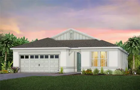New construction Single-Family house 9136 Pacific Palms Ave, Melbourne, FL 32940 plan Prosperity - image