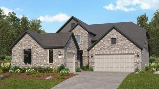 New construction Single-Family house 31919 Sorrel Copley Lane, Hockley, TX 77447 Oak Hill IV- photo 0