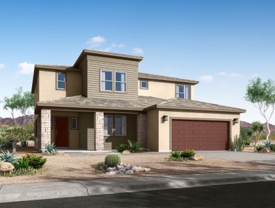 New construction Single-Family house San Tan Valley, AZ 85143 plan Sycamore - image