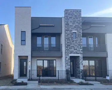 New construction Townhouse house 1185 Doris May Dr, Allen, TX 75013 plan Roberts - image