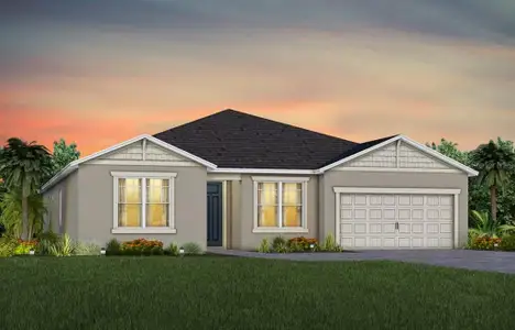 New construction Single-Family house 5237 Handsome Hills Dr, Mount Dora, FL 32757 plan Easley - image